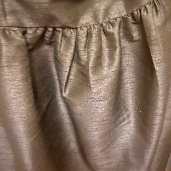 ALFRED SUNG NAVY BLUE HALTER STYLE DRESS MEASUREMENTS PROVIDED. - Picture 2 of 10